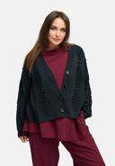 Cárdigan – acogedor, atemporal & con detalles de estructura 'Cotona'