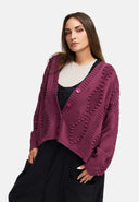 Cárdigan – acogedor, atemporal & con detalles de estructura 'Cotona'