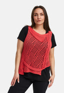 Kekoo Strick Überwurf Asymmetrisch 'Cotton'