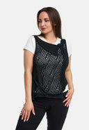 Kekoo Gebreide omslag Asymmetrisch 'Katoen'