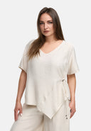 Kekoo Shirt Asymmetrisch 'Ibiza'