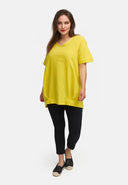 Långskjorta i linne i ballonsilhuett 'Venti'