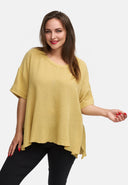 Léine A-líne as línéadach 'Venti'