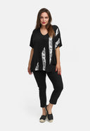 Tunique ligne A en viscose stretch léger 'Sovana'