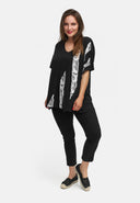 Tunique ligne A en viscose stretch léger 'Sovana'