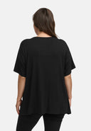 Tunique ligne A en viscose stretch léger 'Sovana'