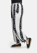 Lige stretch-bukser af viskose 'Sovana'