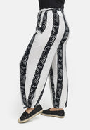 Lige stretch-bukser af viskose 'Sovana'