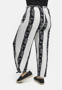 Lige stretch-bukser af viskose 'Sovana'