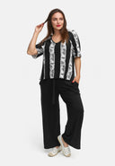 Boxy shirt made of lightweight viscose stretch 'Sovana'