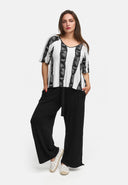 Boxy shirt made of lightweight viscose stretch 'Sovana'