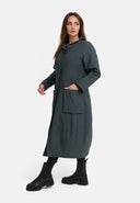 'Calina' Casaco de Parachute, com Forro, Linha-A