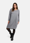 'Juline' Kleid – Denim mit Stetch in O-Silhouette