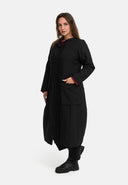 'Calina' Casaco de Parachute, com Forro, Linha-A