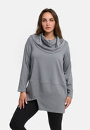 'Juline' Tuniek – lang, O-Silhouet & met Stretch