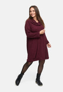 Elegantes Kleid aus Viskose-Stretch 'Floréa'