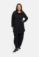 Μπουφάν γραμμή Α, ασύμμετρο, με δομή-μοτίβο 'Noira'