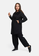 Μπουφάν γραμμή Α, ασύμμετρο, με δομή-μοτίβο 'Noira'