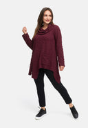 Τουνίκ σε γραμμή Α με γιακά Cowl 'Floréa'