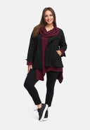 Jacke asymmetrisch mit Reißverschluss 'Floréa'