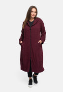 Παλτό μεταβατικής περιόδου από δομημένο ελαστικό βισκόζ 'Floréa'