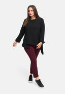 Jacke asymmetrisch mit Reißverschluss 'Floréa'