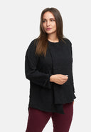 Jacke asymmetrisch mit Reißverschluss 'Floréa'