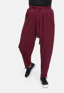 Hose mit Bindegrütel aus Hanf-Baumwoll-Mix 'Elure'