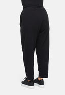 Pantaloni con cintura in misto canapa-cotone 'Elure'