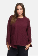 Μπουφάν ασύμμετρο με φερμουάρ 'Floréa'