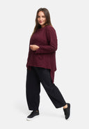 Jacke asymmetrisch mit Reißverschluss 'Floréa'