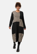 'Sienna' mekko - raitakuvio, elegantti-chic