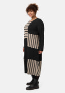 'Sienna' mekko - raitakuvio, elegantti-chic
