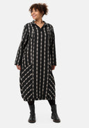 'Karena' mekko - puuvilla-stretch, raidallinen look
