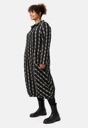 'Karena' mekko - puuvilla-stretch, raidallinen look