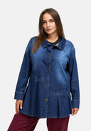 Blusenjacke aus Premium Denim 'Indiga'