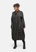 'Karena' mekko - puuvilla-stretch, raidallinen look