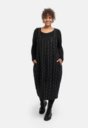 "Verona" haalari-mekko – puuvillaseos, midi
