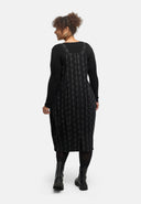 "Verona" haalari-mekko – puuvillaseos, midi