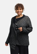 Tunika "Perlina" – materiaalimix, drapetoitu
