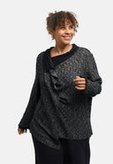 Tunika "Perlina" – materiaalimix, drapetoitu