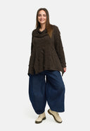 'Brunel' tunika – lyhyt muoto, hienostuneesti strukturoidut & paitakaulus