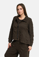 'Brunel' Jacke – cozy stretch, edel estruturado & colarinho de camisa