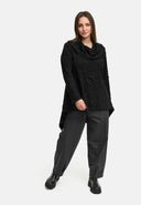 'Brunel' tunika – lyhyt muoto, hienostuneesti strukturoidut & paitakaulus