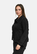 'Brunel' Jacke – cozy stretch, edel estruturado & colarinho de camisa