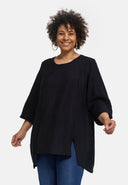 'Alessia' tunika – bambusviskoosi, A-linja, liehukehelma