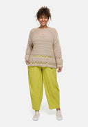 Pantaloni 'Livia' – Vestibilità ampia, design pulito e elasticizzati