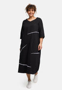 'Saria' Midikleid – clean, bequem & natürlich