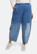 'Sky' Hose – Premium-Denim, Patch & Stretch