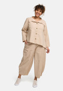 Blusa 'Serena' – pulita, moderna-asimmetrica e con elasticità